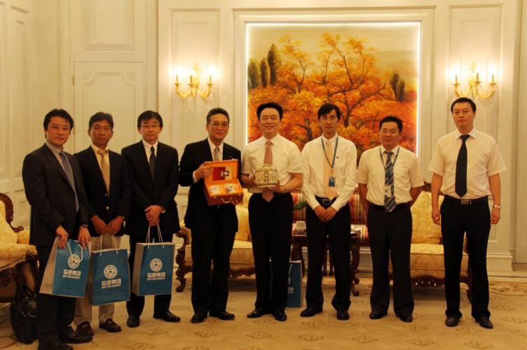 集團(tuán)接待日本丸紅株式會(huì)社