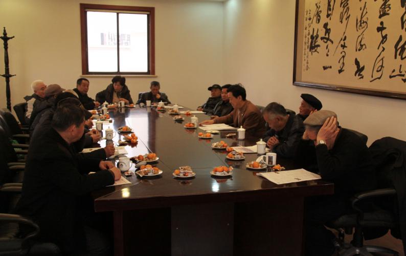 2013年1月31日集團(tuán)舉行歷屆老干部茶話會(huì)
