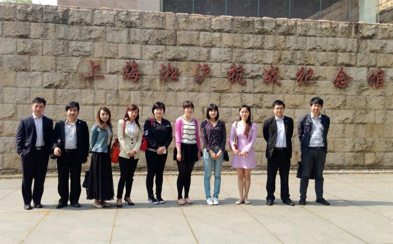 2014年4月30日集團團委組織團干部舉行參觀活動